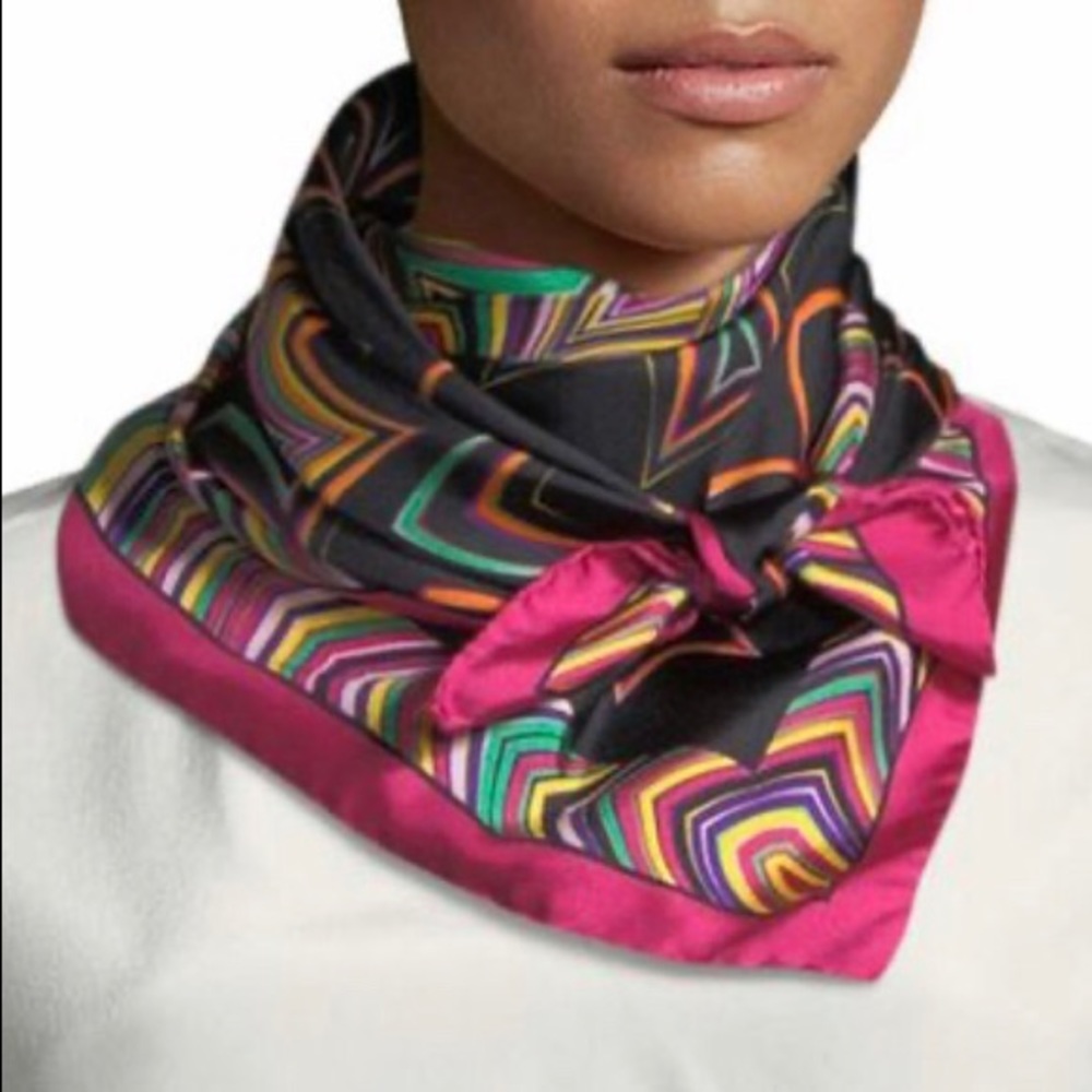 COPY - Missoni %100 silk square scarf